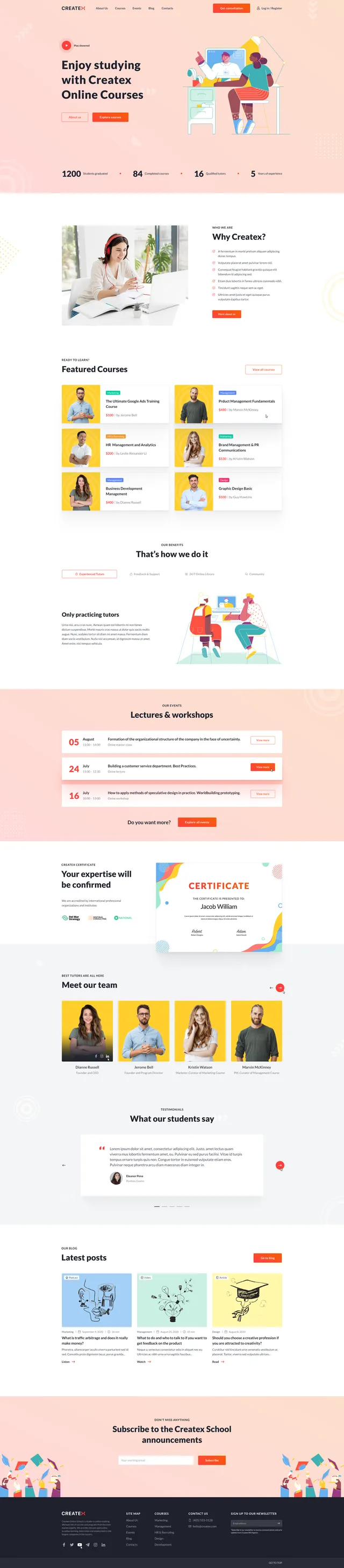 Online Masterclass — Образование